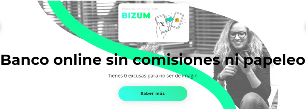 Imagin Bank, banco online sin comisiones ni papeleo