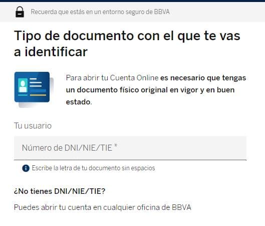 Los extranjeros deberán tener número de identificación, NIE o TIE. En caso contrario deberán hacer el proceso en una oficina. 