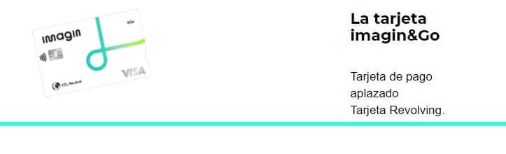 Tarjeta revolving Imagin