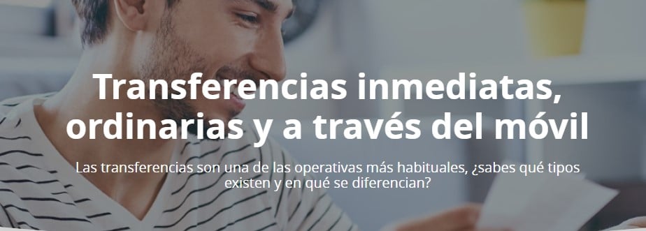 Transferencias inmediatas en CaixaBank
