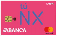 Tarjeta Tú NX de ABANCA