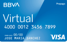Tarjeta virtual BBVA